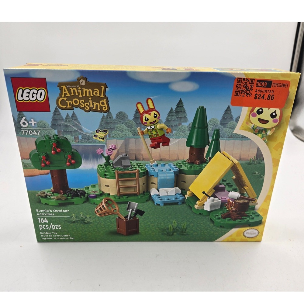 LEGO Animal Crossing Bunnies Outdoor Activities 77047 Building Toy Set 164 Pcs